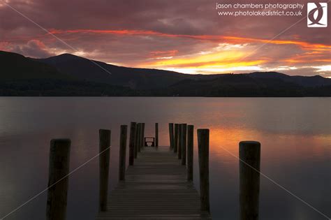 Lake District Sunset Photograph - Keswick - Photo Lake District