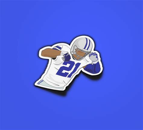 Ezekiel Elliott Feed Me Vinyl Sticker Decal | Etsy