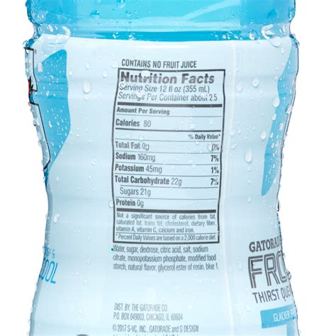 Gatorade Frost Glacier Freeze 28oz Btl : Drinks fast delivery by App or Online