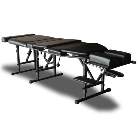 Sheffield 180 Elite Professional Portable Chiropractic Table - Charcoal - Vandue