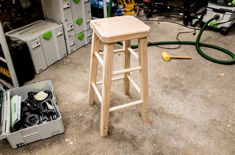 How to make a bar stool DIY (Day 1) - Mr. Lentz Leather Goods