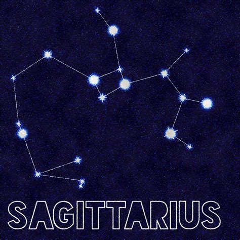 Sagittarius Constellation Print by TheDeepBlueSky on Etsy