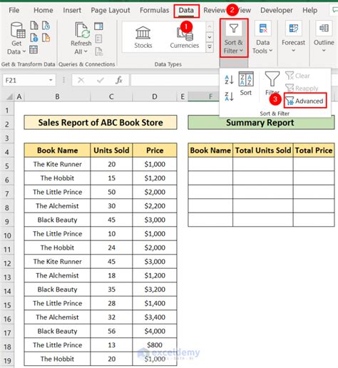 How to Create a Summary Report in Excel (2 Easy Methods) - ExcelDemy