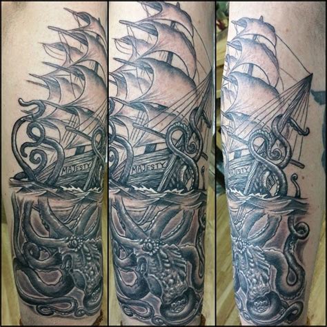 Aggregate 80+ forearm kraken tattoo super hot - in.cdgdbentre