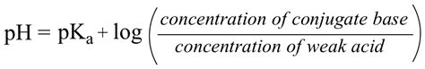 What Is Henderson Hasselbalch Equation