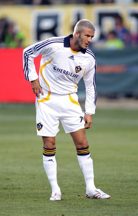 David Beckham: On this day in 2007, David Beckham played his first game for LA Galaxy