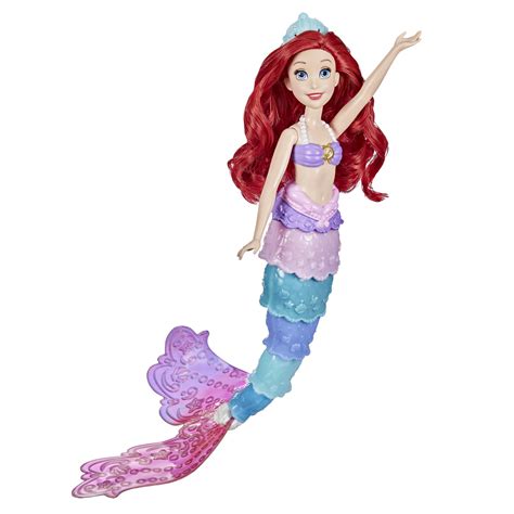 Buy Disney PrincessRainbow Reveal Ariel, Color Change Doll, Disney'S The Little Mermaid Water ...