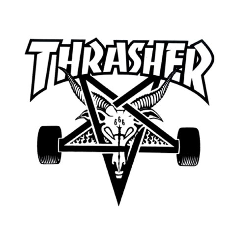 Skates Drawing Thrasher - Thrasher Logo Vector - 1024x1024 Wallpaper ...