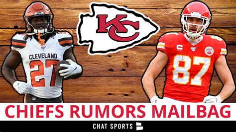 Chiefs Rumors Mailbag: Kareem Hunt Trade? Travis Kelce GOAT TE? 2023 ...