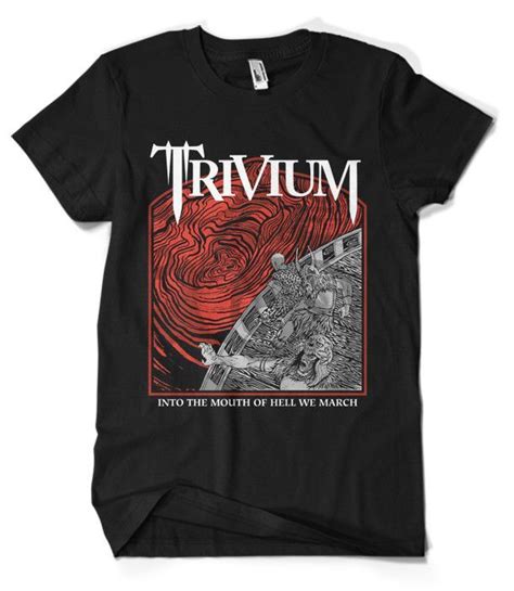 Trivium T-Shirt Merch official licensed music t-shirt. Gildan Unisex ...