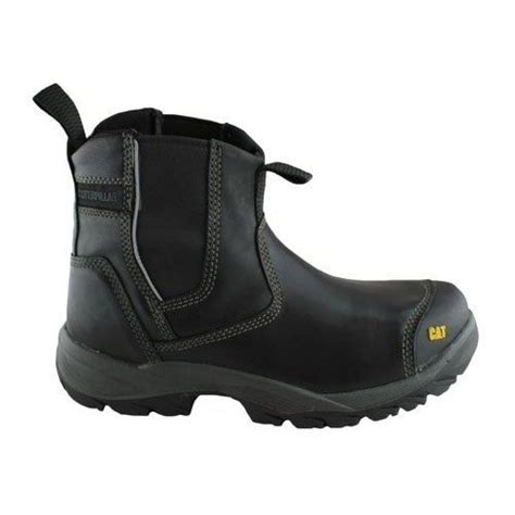 Black Caterpillar Steel Toe Safety Shoes at Best Price in Pune | Neerat Enterprise