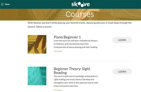 Skoove Review 2020. The Best Piano App For Beginners? - Best Music Courses