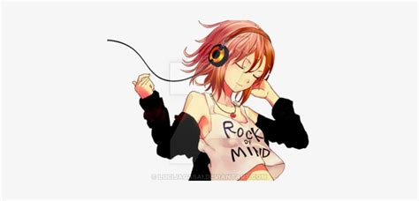 Anime Headphones Png - Anime Girl Music Png PNG Image | Transparent PNG Free Download on SeekPNG