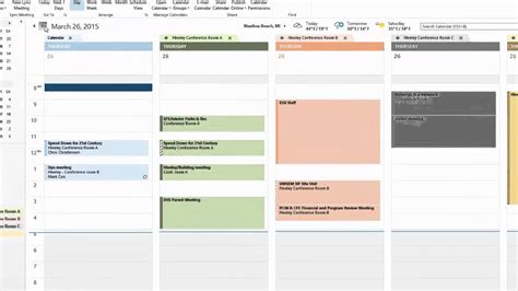 Scheduling Meeting Rooms in Microsoft Outlook - YouTube