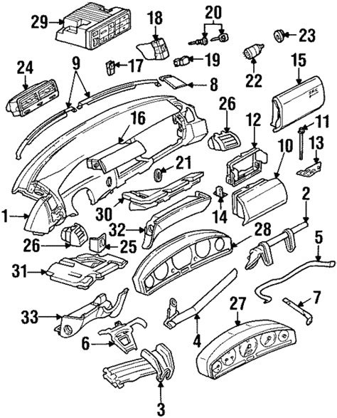 Headlamp Switch - 1986-2002 Mercedes-Benz (000-545-62-04) | MB Parts Center