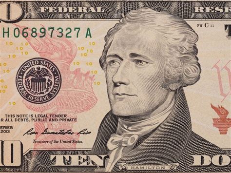 Do you know why Alexander Hamilton is on 10-dollar bill - Foreign policy