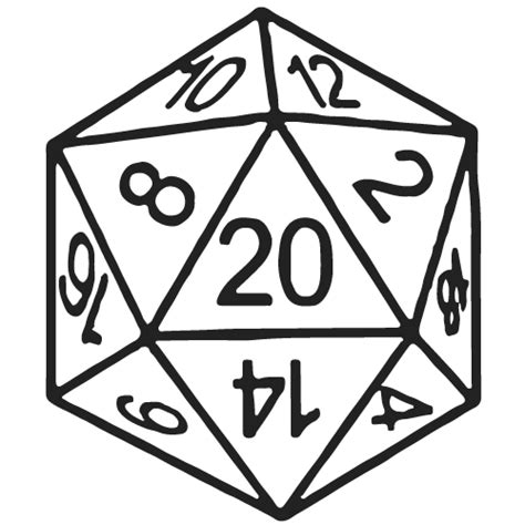 D20 Graphic | Dungeons and dragons art, Dungeons and dragons dice, 20 sided dice