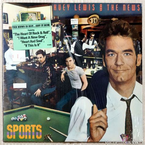 Huey Lewis And The News ‎– Sports Vinyl Music, Lp Vinyl, Vinyl Records, Vinyl Record Album ...