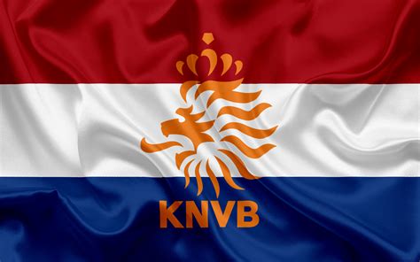 Netherlands Football Background - 3d Football Netherlands Flag Patter In Green Grass And ...