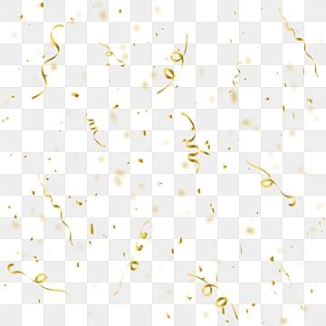 Gold Confetti PNG Transparent Images Free Download | Vector Files | Pngtree