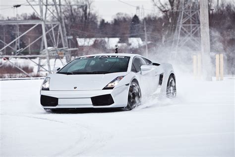 Lamborghini Gallardo Snow Drift | For prints or information … | Flickr