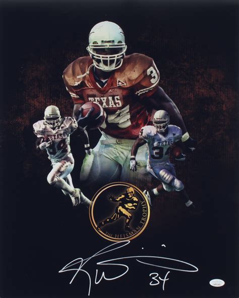 Ricky Williams Signed Texas Longhorns 16x20 Photo (JSA COA) | Pristine ...