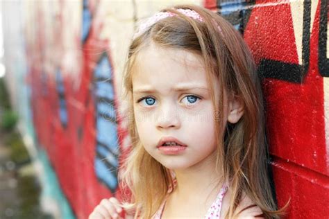 Worried Child stock image. Image of eyes, color, frightened - 17682133