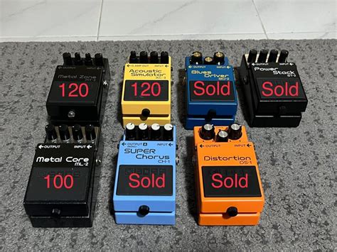 Boss Pedals, Hobbies & Toys, Music & Media, Music Accessories on Carousell