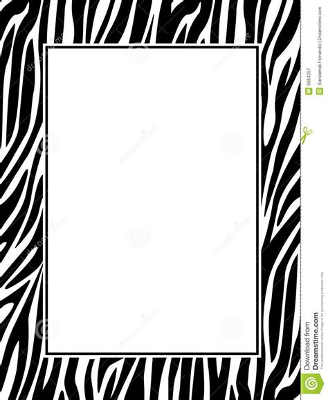 Zebra Border Clip Art & Look At Clip Art Images - ClipartLook