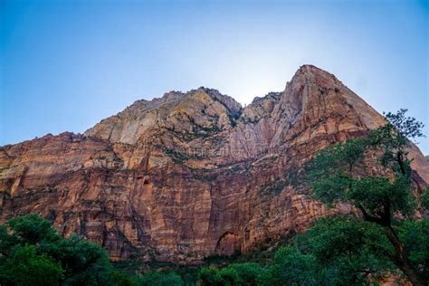 Mt. Zion National Park Utah Stock Photo - Image of terrain, national ...