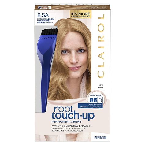 Clairol Nice 'n Easy Root Touch-Up, 8.5A Medium Champagne Blonde ...