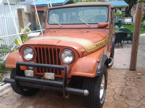 Purchase used 1975 Jeep CJ5 Renegade Levi Edition in Miami, Florida ...