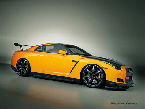 nissan skyline GTR r35 tuned-3 by 3dmanipulasi on DeviantArt