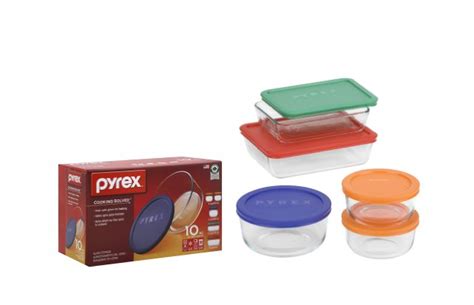 Pyrex Glass Storage Set (10-Piece) for $12.63 {Lowest On Record}