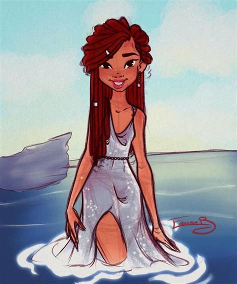 Halle-Bailey-Little-Mermaid-Ariel-Fan-Art | Little mermaid art, Disney ...