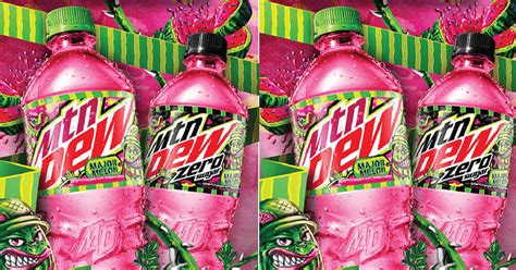 Mountain Dew Is Releasing A Watermelon Flavor And It Is Bright Pink