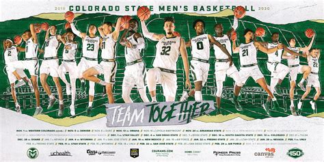 2019-20 COLORADO STATE MEN'S BASKETBALL on Behance