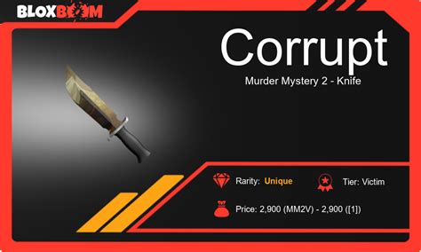 Obtain the Corrupt Knife in Roblox MM2: Insider Tips and Market Mastery!