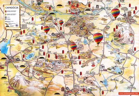 Mapa De Turquia Capadocia