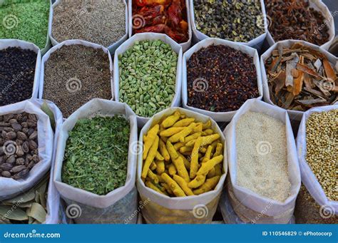 Indian Spices for Sale in a Local Market in Pune Stock Image - Image of sell, curry: 110546829