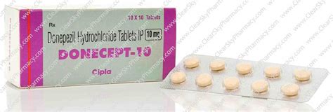 Donecept 5 mg & 10 mg Tablets | Generic Aricept | Donepezil Hydrochloride Side Effects