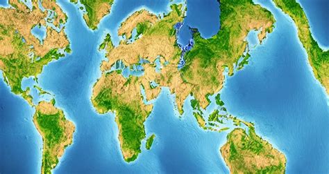 KREA - planet earth texture map