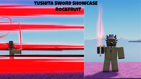 New Tushita Sword Showcase Rock Fruit! (ROBLOX) - YouTube