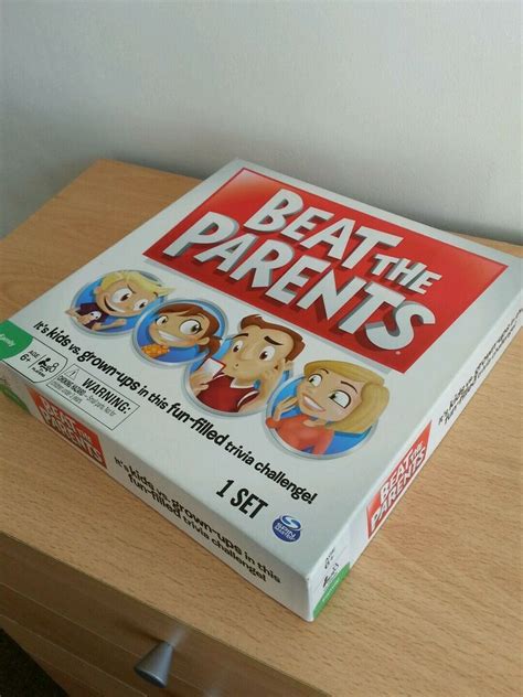 Spin Master Beat The Parents Family Board Game for sale online | eBay | Beat the parents, Family ...