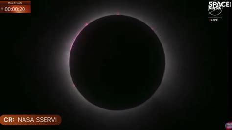 Total solar eclipse 2024 has begun and here are the first views! | Space