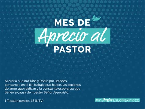 Mes de Aprecio al Pastor 2022 - Resource Center