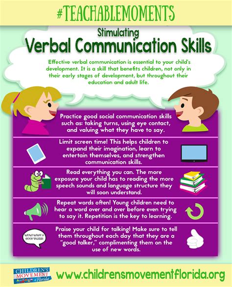 Pin by The Children's Movement of Flo on #TeachableMoments | Verbal communication skills, Social ...