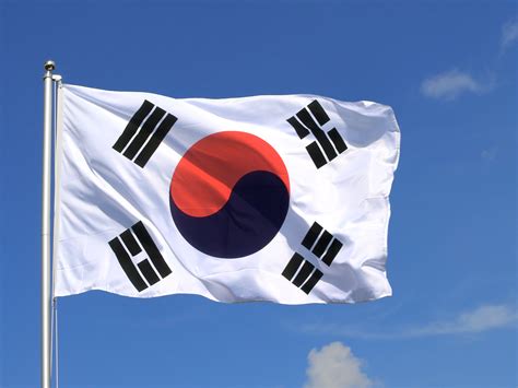 Large South Korea Flag - 5x8 ft - Royal-Flags.co.uk