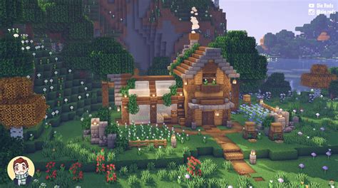 9 Lovely Minecraft Flower Forest House Ideas - TBM | TheBestMods