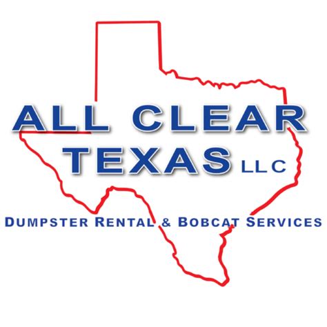 About - All Clear Texas - San Antonio Dumpster Rental & Bobcat Service